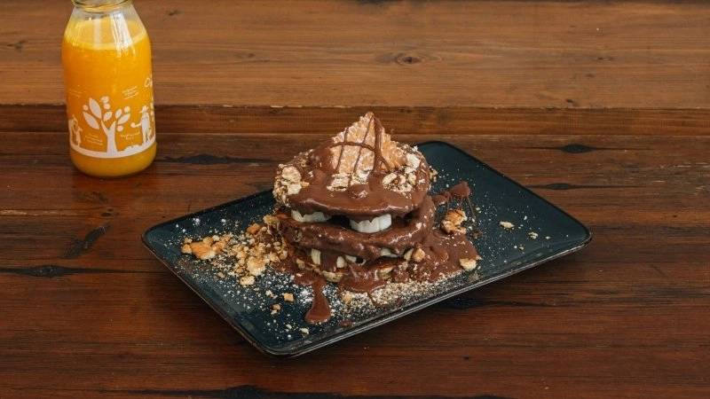 Pancake chocolate - bisquit